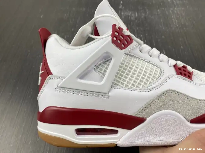 Bmlin Red Retro Jordan 4 DR5415-160 Pine SB 0526